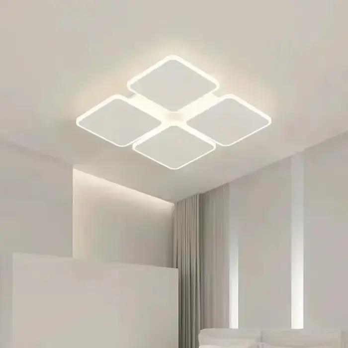 Plafond moderne à LEDs Lustre lampe pour salon salle à manger chambre balcon décor à la maison intérieur Intelligent
