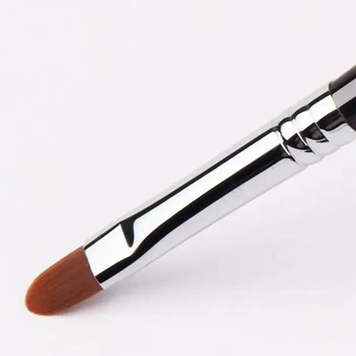 Pinceau de maquillage portable avec capuchon de protection, stylo à lèvres, manche en métal, brillant à lèvres cosmétique, rouge à lèvres Jules Gloss, or, argent
