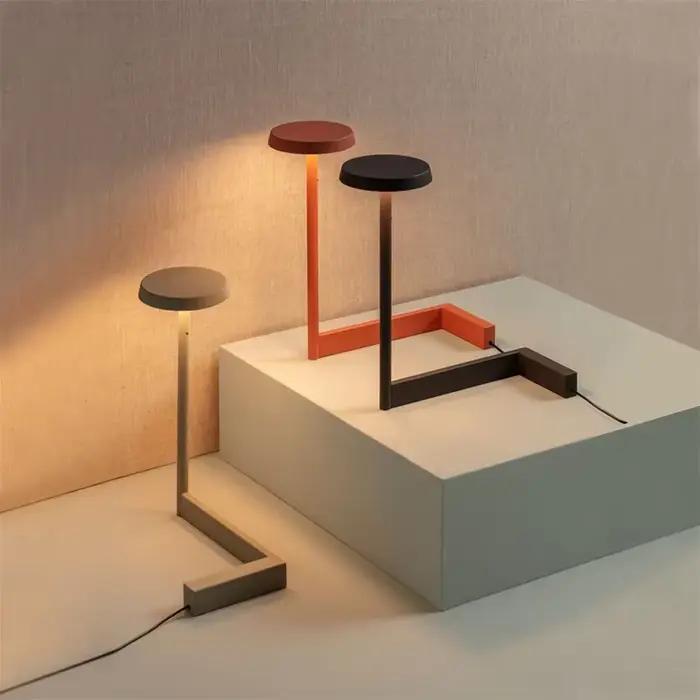 Lampadaire minimaliste moderne lampe sur pied d'angle design pour salon hôtel boutique décor créatif LED chambre