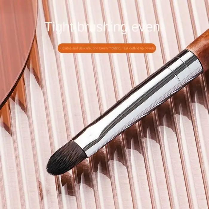 Pinceau de maquillage portable avec capuchon de protection, stylo à lèvres, manche en métal, brillant à lèvres cosmétique, rouge à lèvres Jules Gloss, or, argent