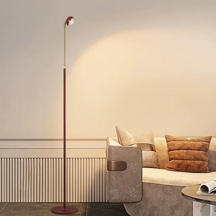 Ensemble de soleil lampadaire minimaliste salon lampe d'angle chambre chevet café hôtel décor intérieur LED atmosphère haute lampe sur pied
