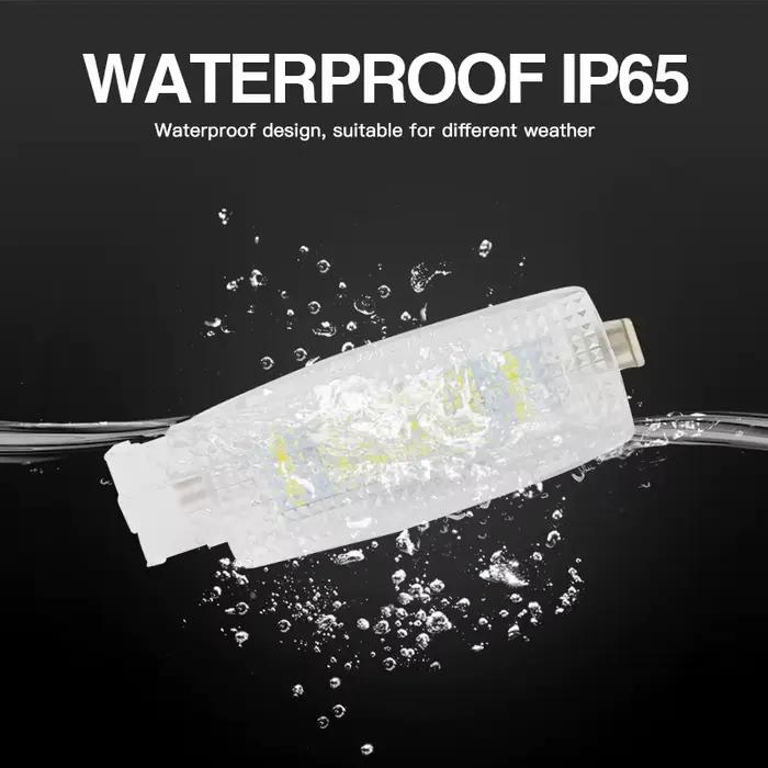 2/10PCS OEM #   Ampoule LED pour voiture 1K094710971N pour VW Golf 4 5 6 7 Passat B5 B6 B7, éclairage intérieur, pare-soleil, miroir de courtoisie pour Volkswagen
