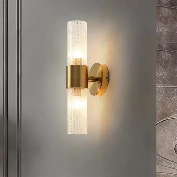 Applique Murale de Luxe en Clip Morden avec Ampoules LED, pour Chambre à Coucher, Salon, Fond d'Éclairage Nik, pour la Maison