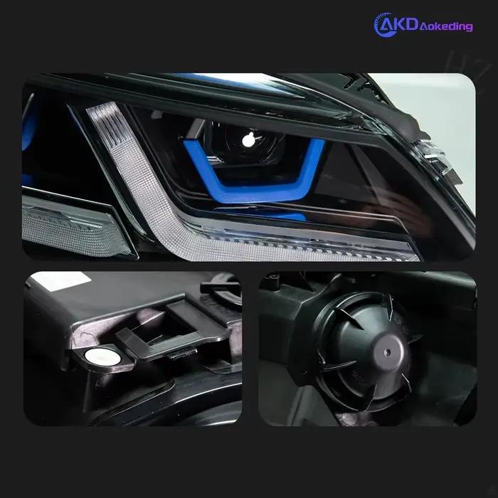 Lumière de Sauna LED DRL Hella 5 SG, Lentille Hid H7 523i 530i, Œil d'Ange, Accessoires de Voiture pour BMW E60 2003-2010