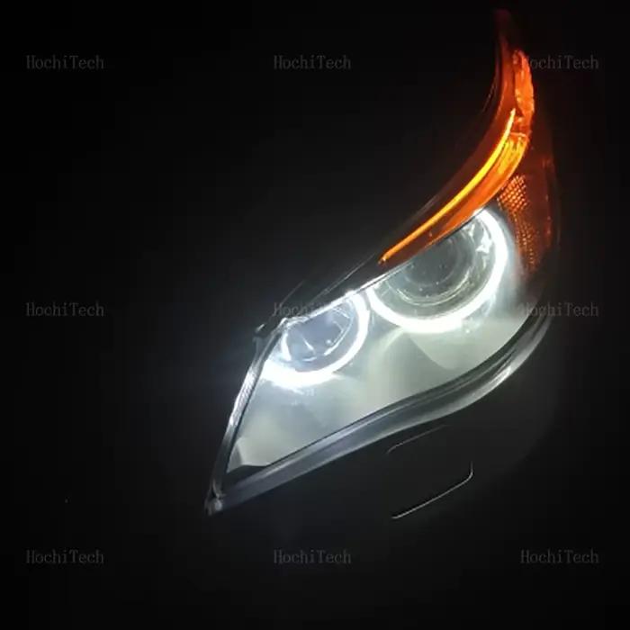 Pour BMW E39 E81 E82 E87 E88 X5 E53 E60 E61 E63 E64 X3 E83 100w LED Angel Eyes anneau lumineux phare Canbus