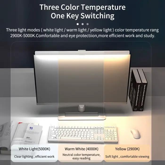 Barre lumineuse pour moniteur d'ordinateur