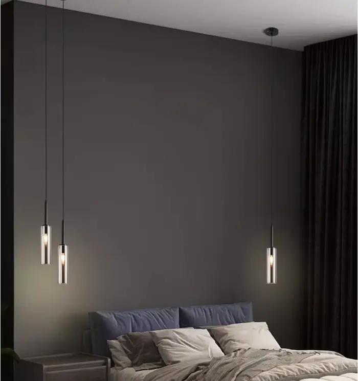 Lampes suspendues Loft industriel pour allée de Restaurant LED rétro abat-jour en fer ciment E27 lustres à Suspension