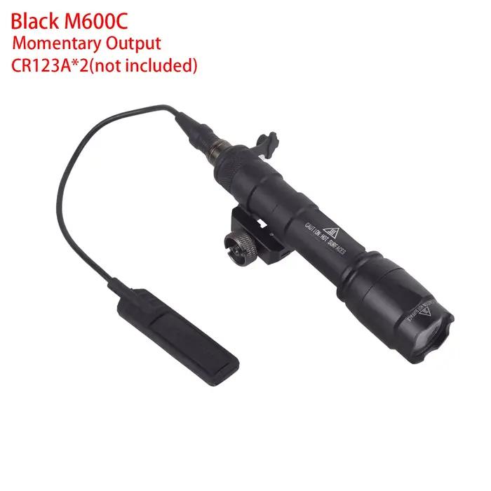 Tactique SureFire M600 M600A M600C Airsoft lampe équipement lampe de poche Scout torche fusil pour AR15 HK416 Olight interrupteur à distance