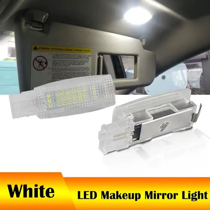 2/10PCS OEM #   Ampoule LED pour voiture 1K094710971N pour VW Golf 4 5 6 7 Passat B5 B6 B7, éclairage intérieur, pare-soleil, miroir de courtoisie pour Volkswagen
