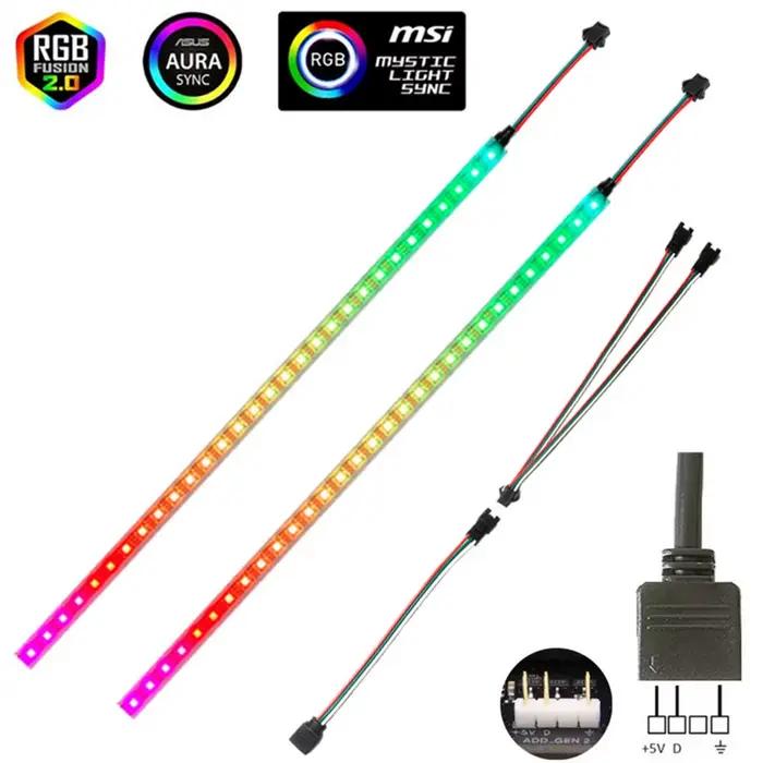 Bande lumineuse LED adressable ARGB 5V