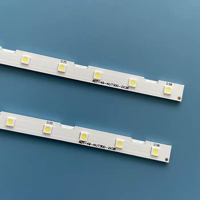 Pour Samsung 49 "TV LED bande UE49NU7305K UE49NU7305 UE49NU7302K UE49NU7302 UE49NU7300W UE49NU7300K UE49NU7179U UE49NU7120U