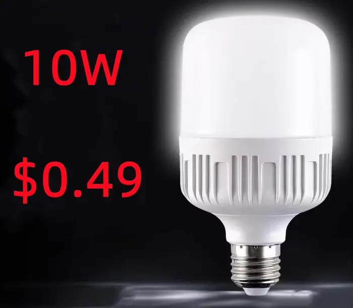 Ampoule LED E27 220V, puissance réelle 10W 18W 15W 12W 9W 6W 3W, lampe LED pour salon et maison