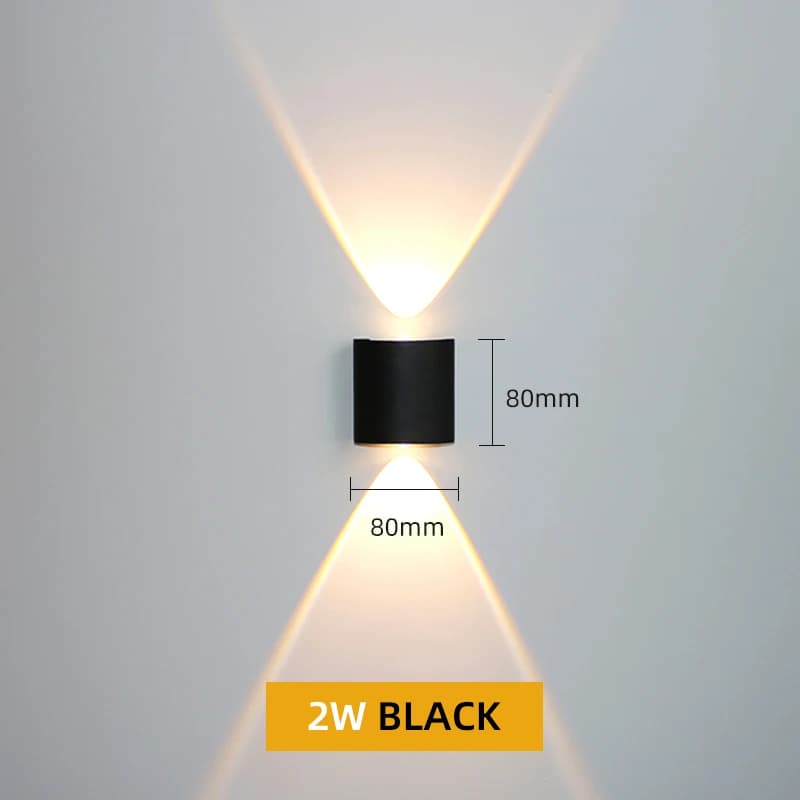 Applique murale led exterieur,Etanche IP65,applique murales intérieur,Aluminium,lampe jardin,Up Down