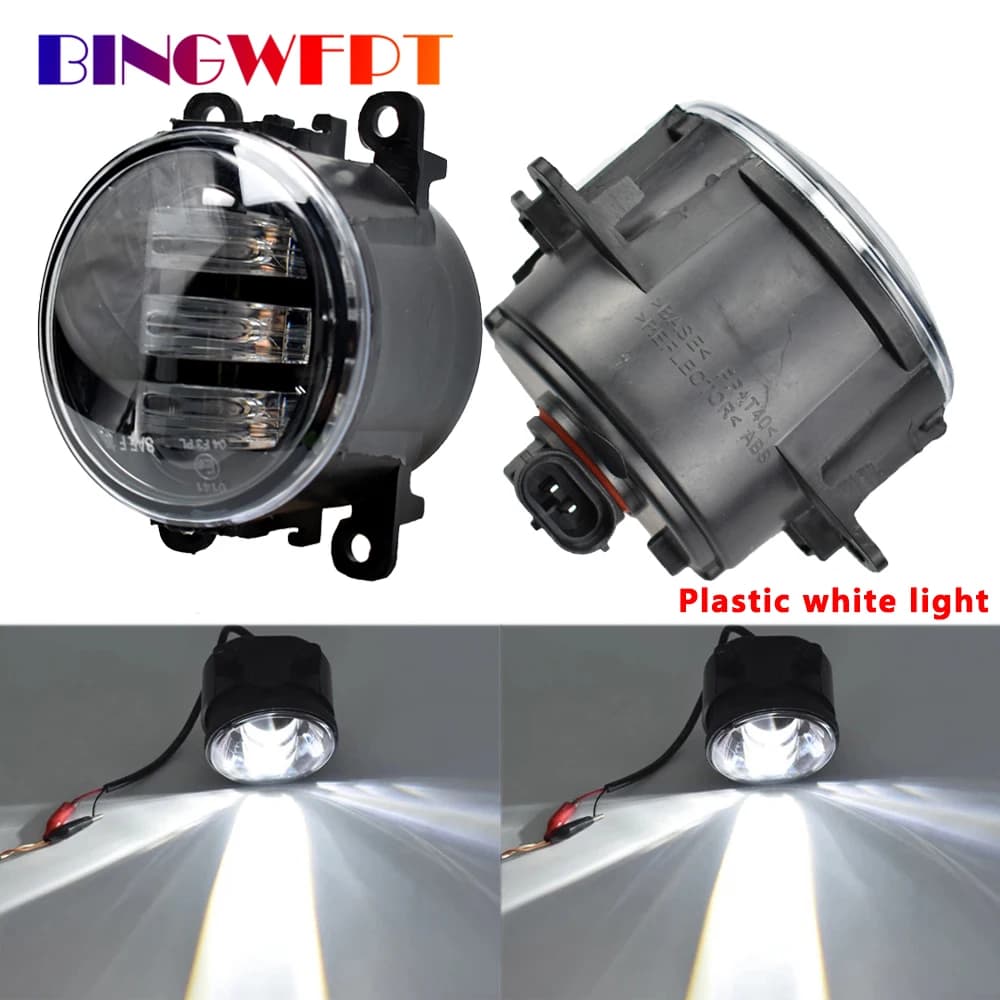 Ensemble de phares antibrouillard pour Renault Talisman 2016 2017 2018, lentille LED, feu antibrouil
