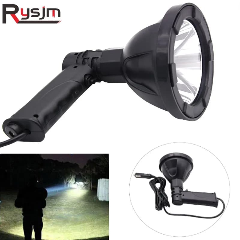 Lampe portable haute puissance, chasse, budgétaire, pêche en plein air, camping, pelouse, lampes de 