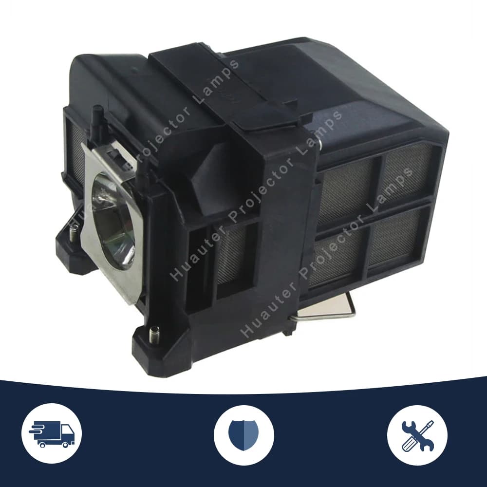 Lampe de projecteur ELPLP75 V13H010L75 avec boîtier pour EPSON EB-1940W/EB-1945W/EB-1950/EB-1955/EB-
