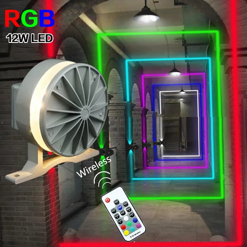 Applique murale LED RGB pour rebord de fenêtre, pour cadre de fenêtre, KTV, Villa, porte, hôtel, Bar