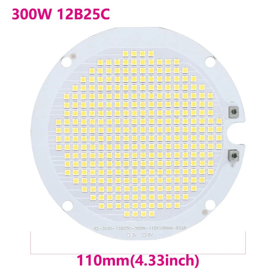 Perles de LED à puce super puissantes 1000W 800W 600W 500W 400W 300W DC70-75V Blanc Froid pour Proje