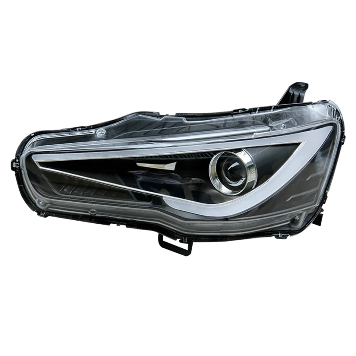Lumière de sauna pour Mitsubishi Lancer EX 2008-2016, accessoires de voiture, LED DRL Hella SG, lent