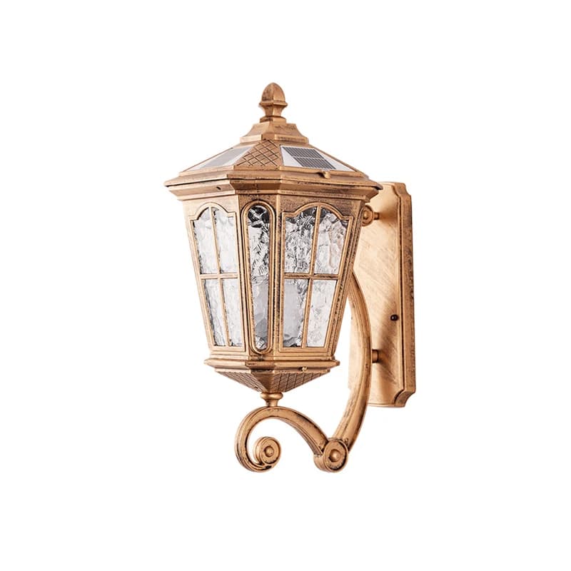 Lampe murale solaire américaine, étanche, pour extérieur, jardin, villa, balcon, couloir, portail, c