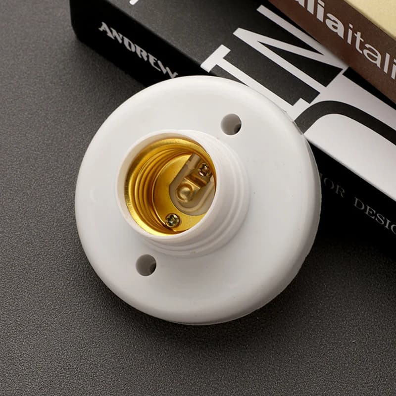 【Support de lampe E27 innovant et pratique, support d'ampoule résistant aux hautes températures, dou