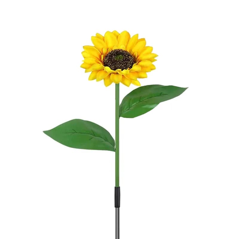 Lampes solaires LED en forme de tournesol pour l'extérieur, décoration de jardin, fleurs artificiell