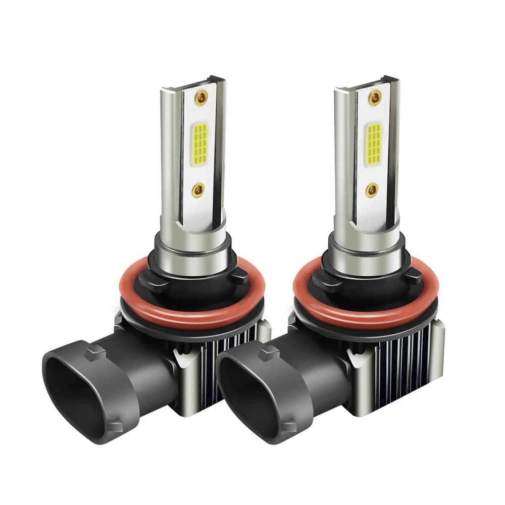 2x feux de conduite de voiture LED 15000LM ampoules antibrouillard haute luminosité 6000K feux du jo