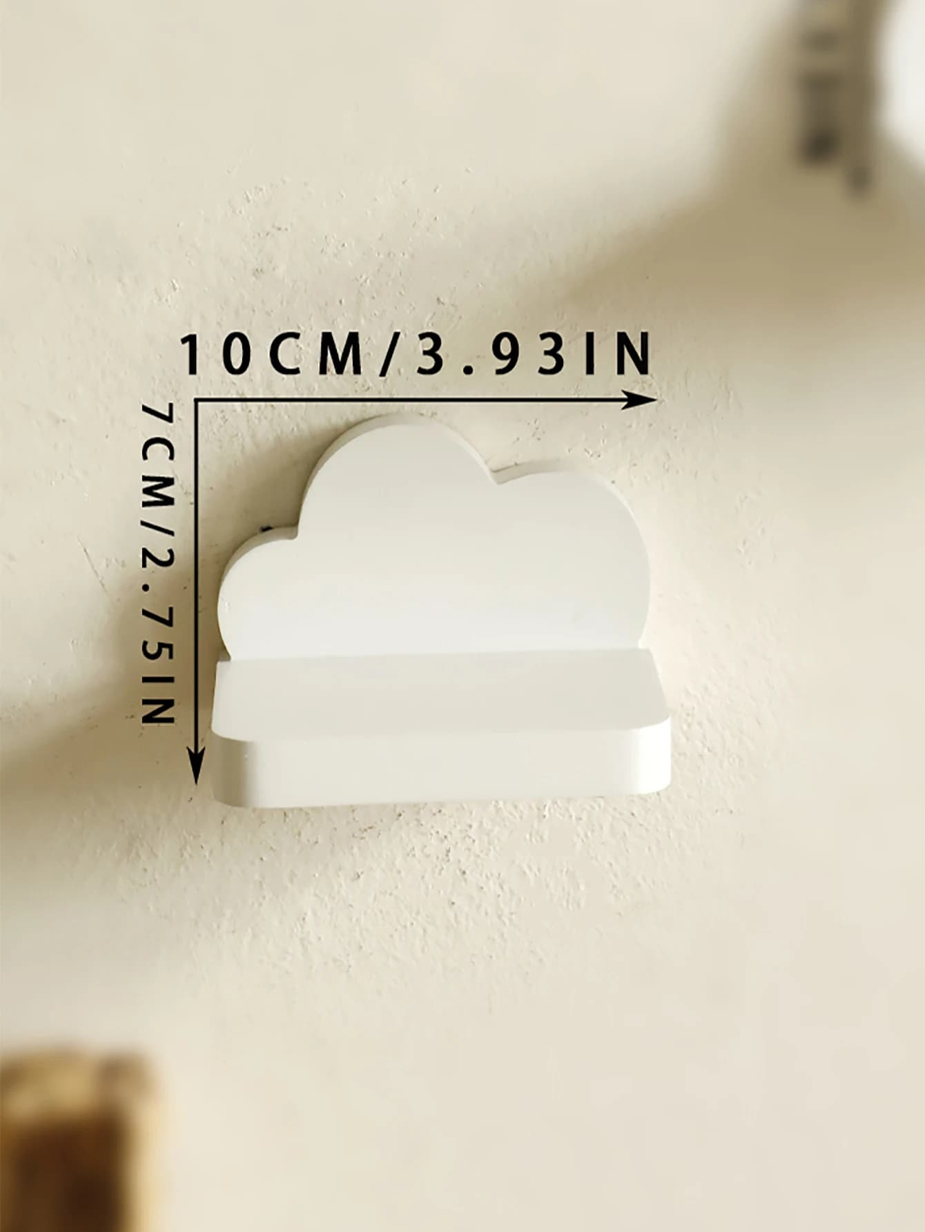 Étagère murale Boho Cloud, présentoir flottant minimaliste pour décoration de chambre d'enfant, orga