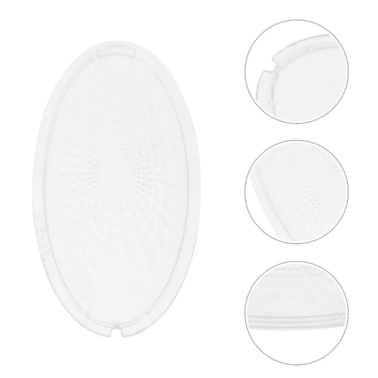 Couvercle de lumière pour capot de cuisine, pièces de rechange pour abat-jour à l'ancienne, Transpar