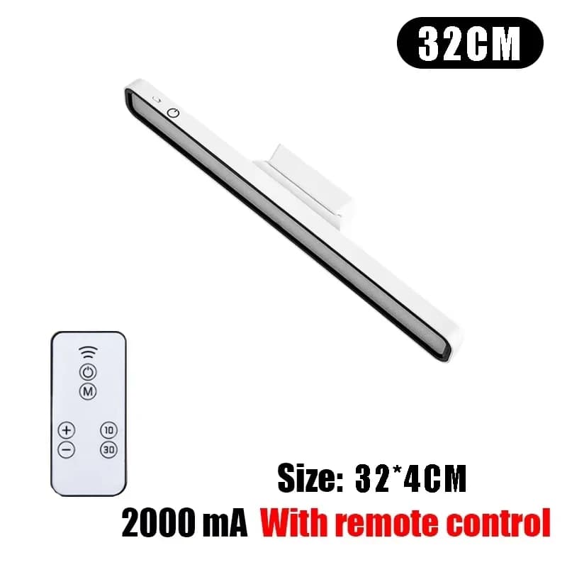 Lampe de bureau LED USB Rechargeable lumière gradation continue suspendue magnétique chambre veilleu