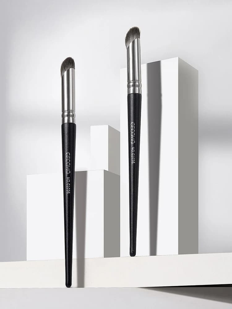 Brosse de maquillage anti-cernes, pour couvrir les doigts, le ventre, le pouce, les boutons, les tac