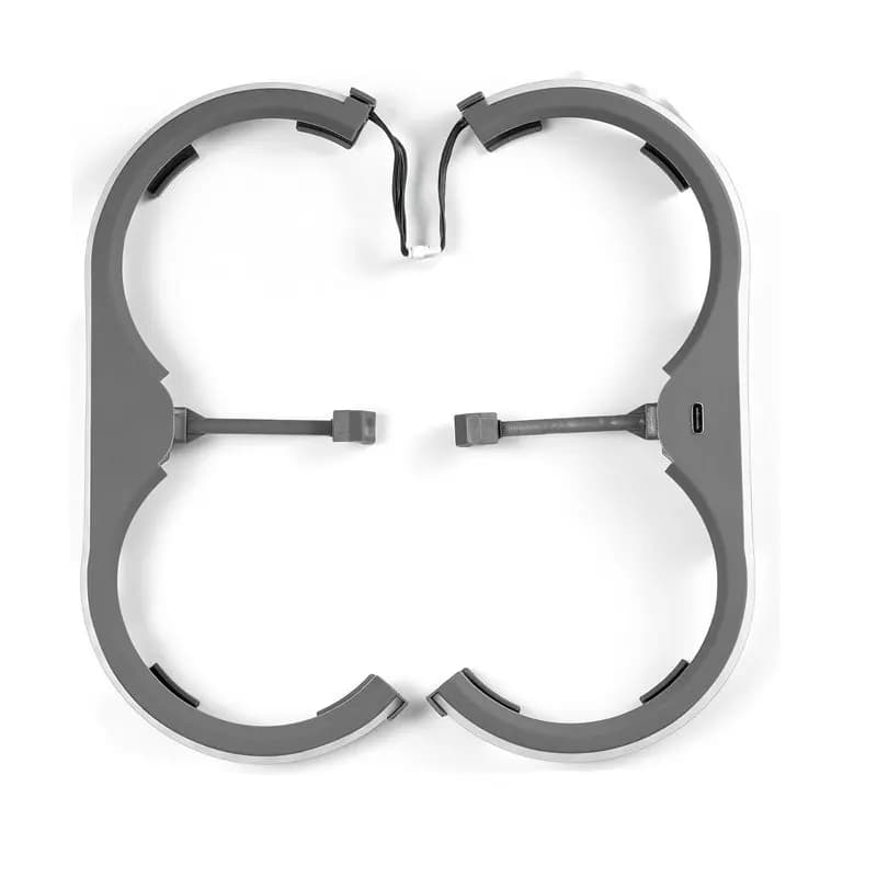 VIFLY Protections de conduits avec bande LED colorée pour DJI Avata 2