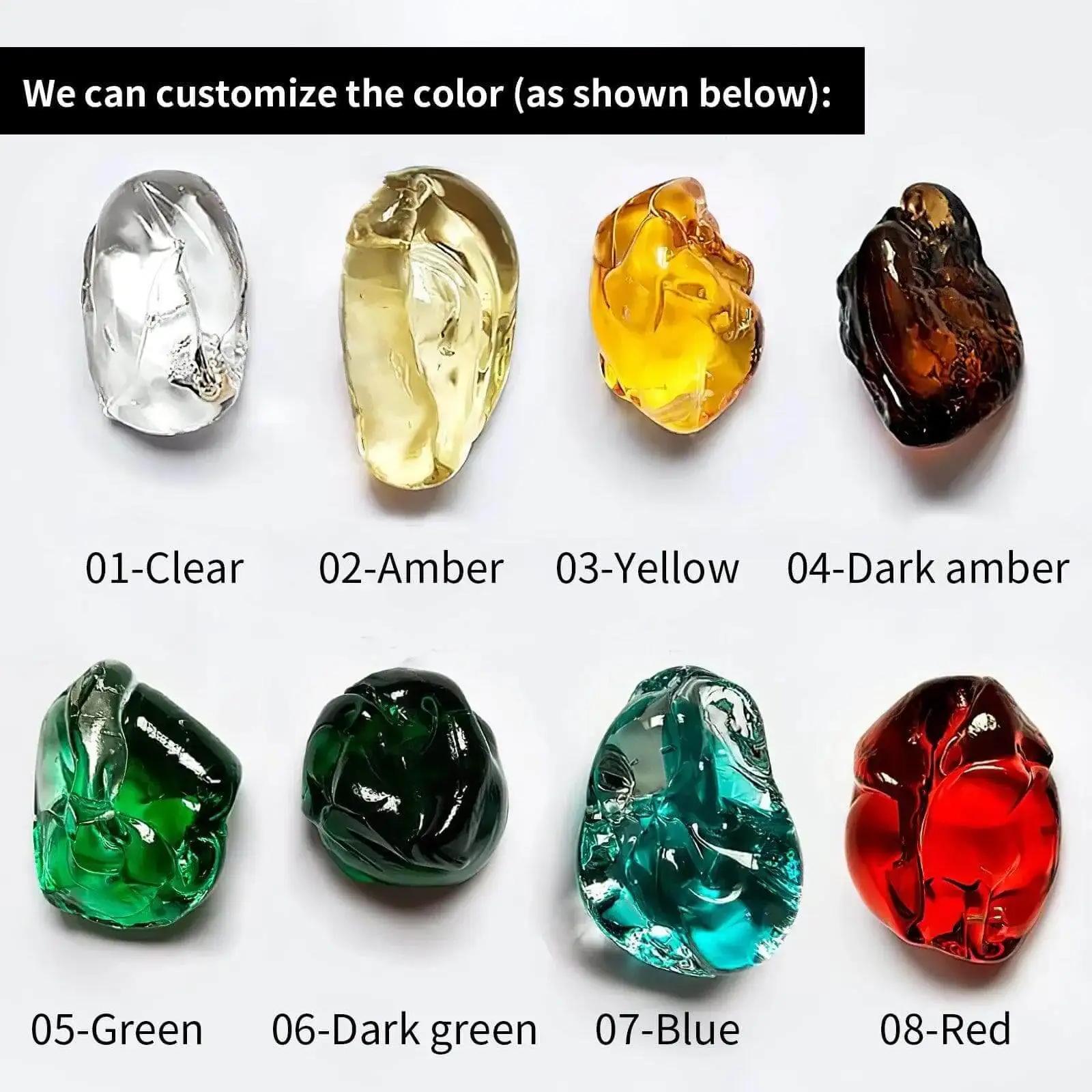 Lustre en pierre de cristal vert personnalisé, grand lustre de luxe, document LED moderne, projet d'