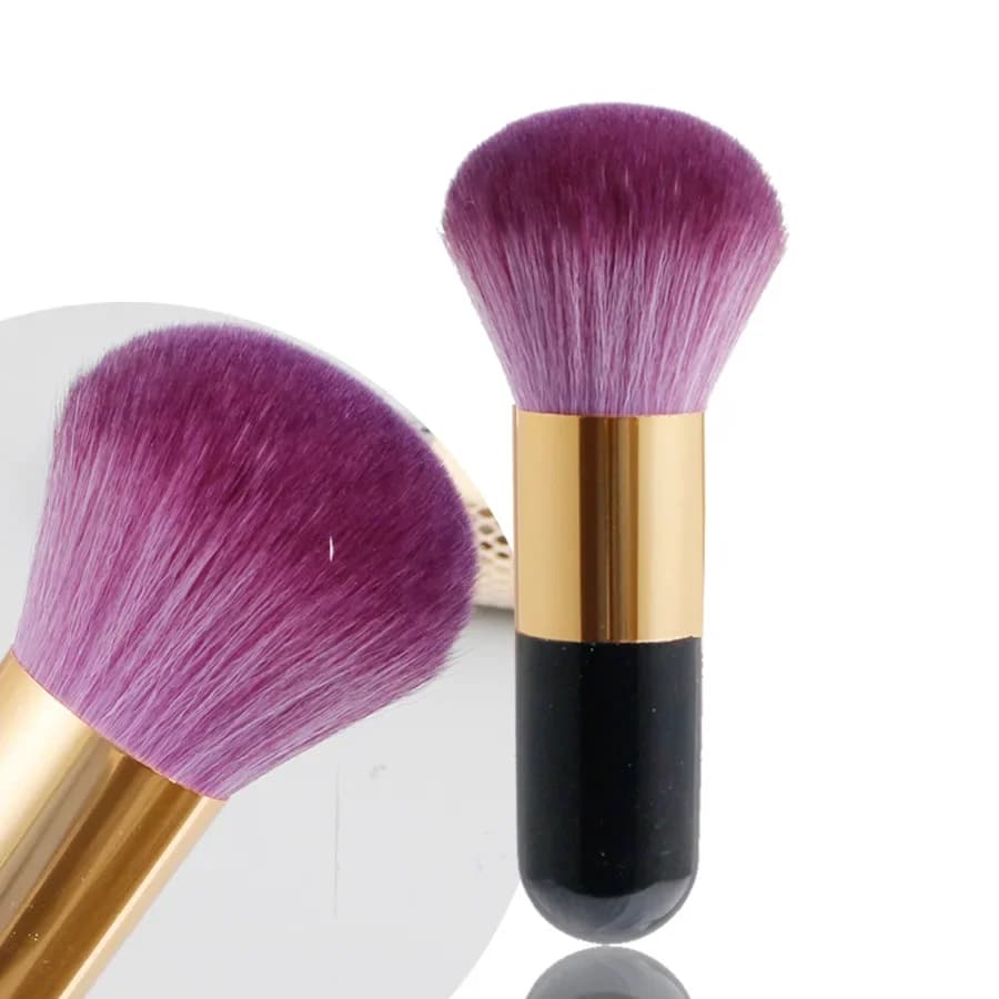Pinceau à poudre libre fond de teint Blush surligneur pinceaux de maquillage professionnel grand vis