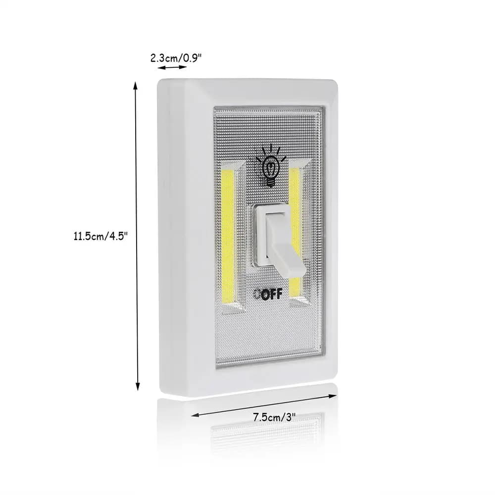 Applique Murale COB Sans Fil avec Joli Magnétique Simple, Mini Lampe Ultra Lumineuse, Idéale pour un