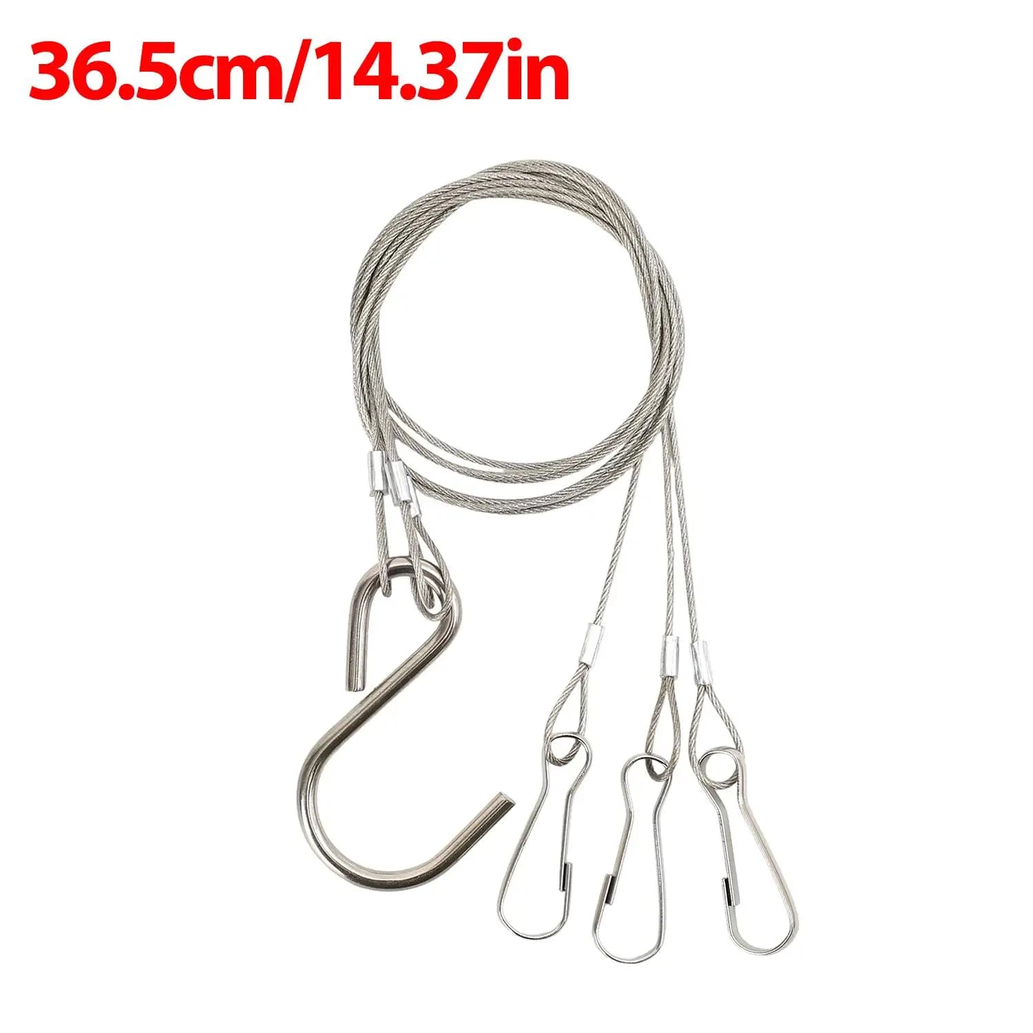Chaîne de suspension pour pot de fleurs en acier inoxydable, avec crochets de remplacement pour pani