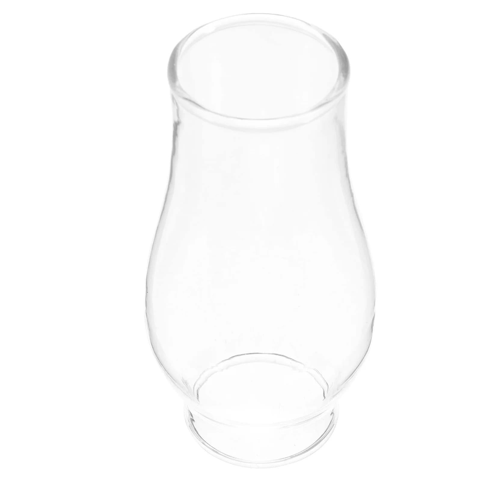 Abat-jour de remplacement pour lampe à huile Vintage, cheminée en verre transparent pour réparation