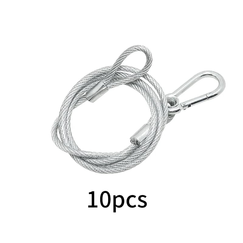 Cordes de sécurité, cordons de sécurité audio et écharpes pour lampes de scène Ensemble de câbles de