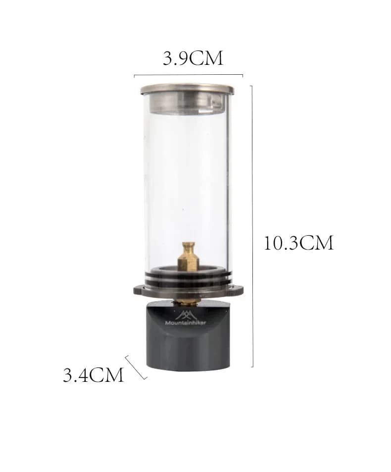 Lampe à bougie de rêve, mini lampe à bougie coupe-vent, brûleur à gaz, réchaud, éclairage de camping