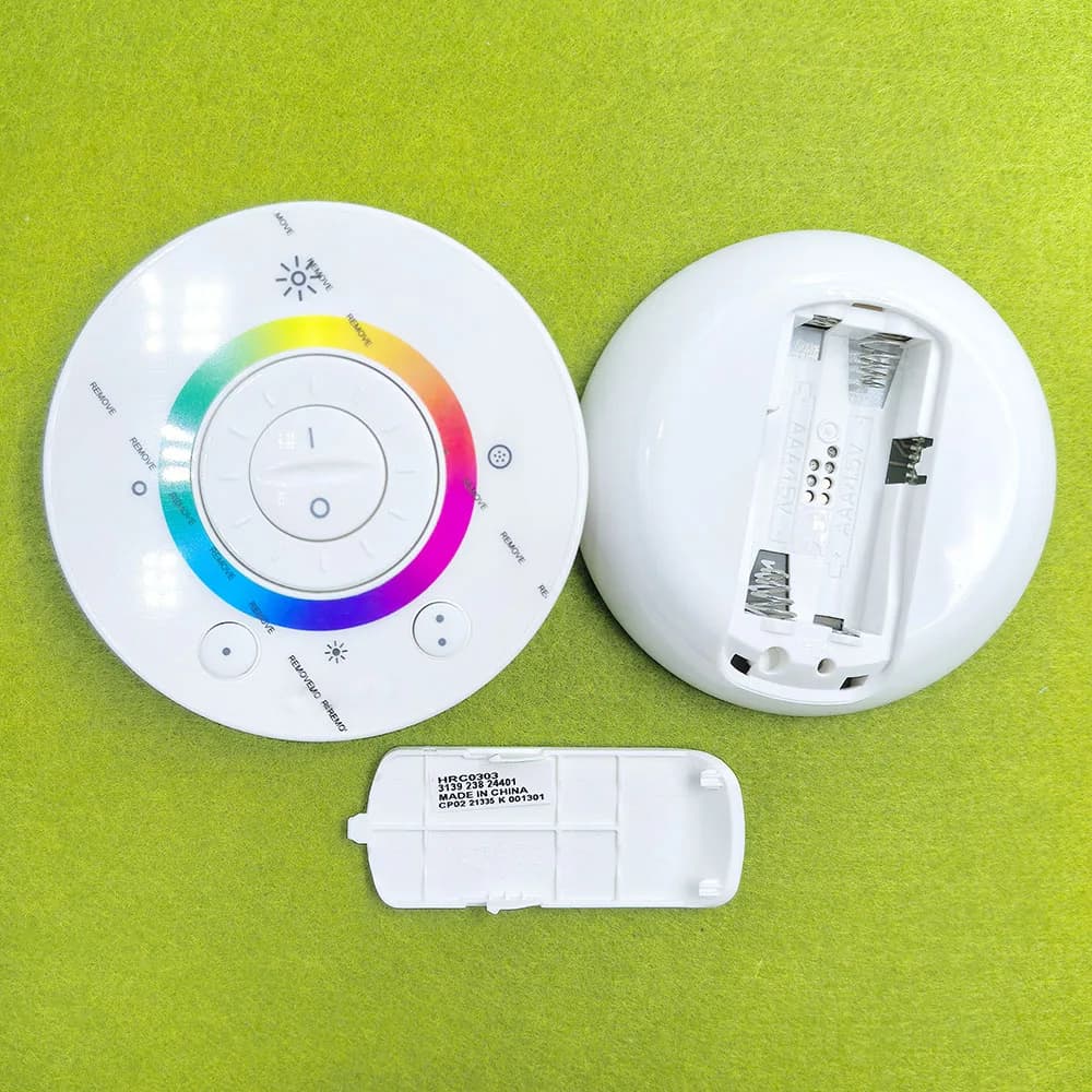 Télécommande HRC0303 3139 238 24401 pour lampes LED Philips LivingColors 40996 40997 40998 Gen 2 3,