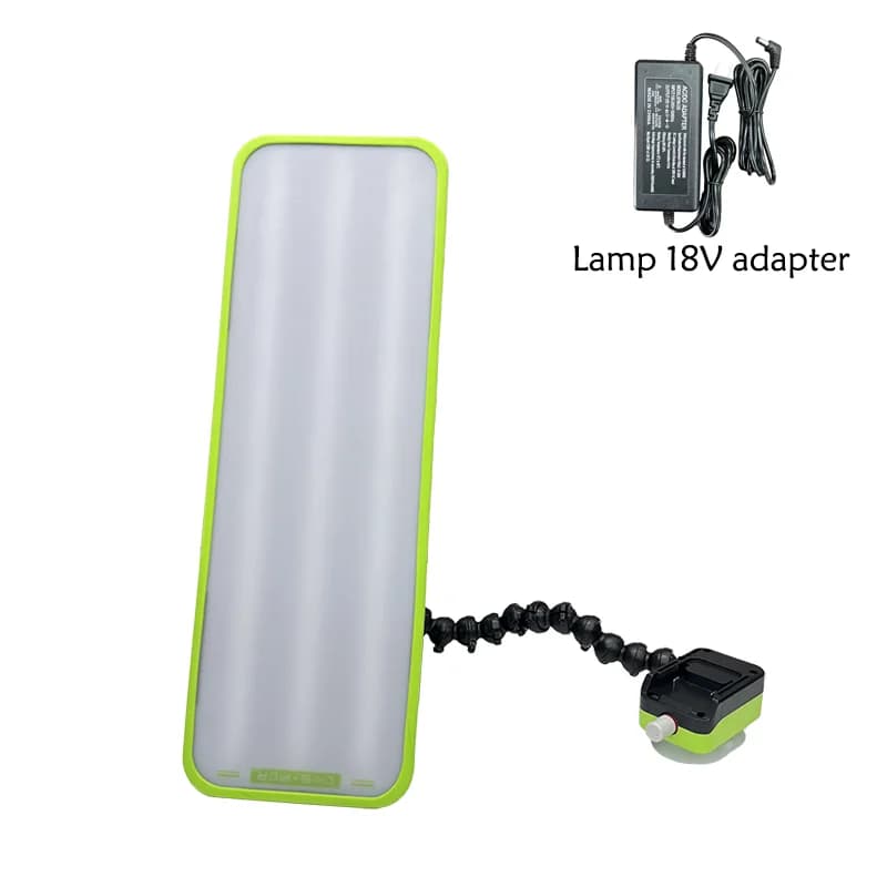 Lampe LED PDR pour réparation de bosses, lumière blanche et lumière jaune, modes de gradation multip