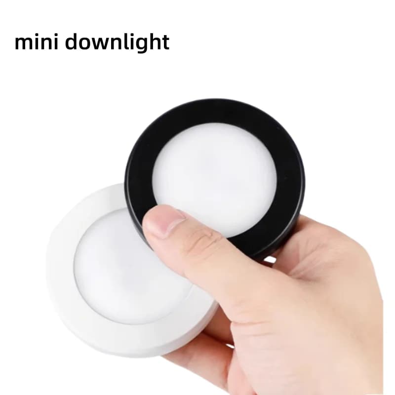 Mini spot LED encastré, montage en surface, 220V 240V 5W 7W, éclairage ultra fin pour intérieur, lam
