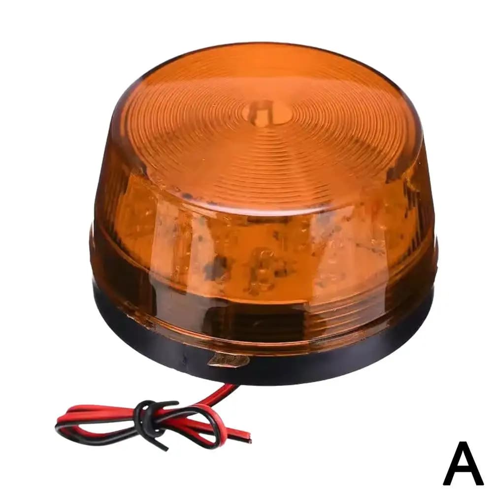Feux stroboscopiques LED 12V, feux de signalisation routière rotatifs d'urgence, balise lumineuse de