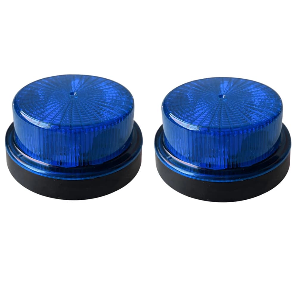 Balise LED pour tracteur rotatif 12V 24V, 2 pièces, lumière latérale rotative pour camion, feux de p