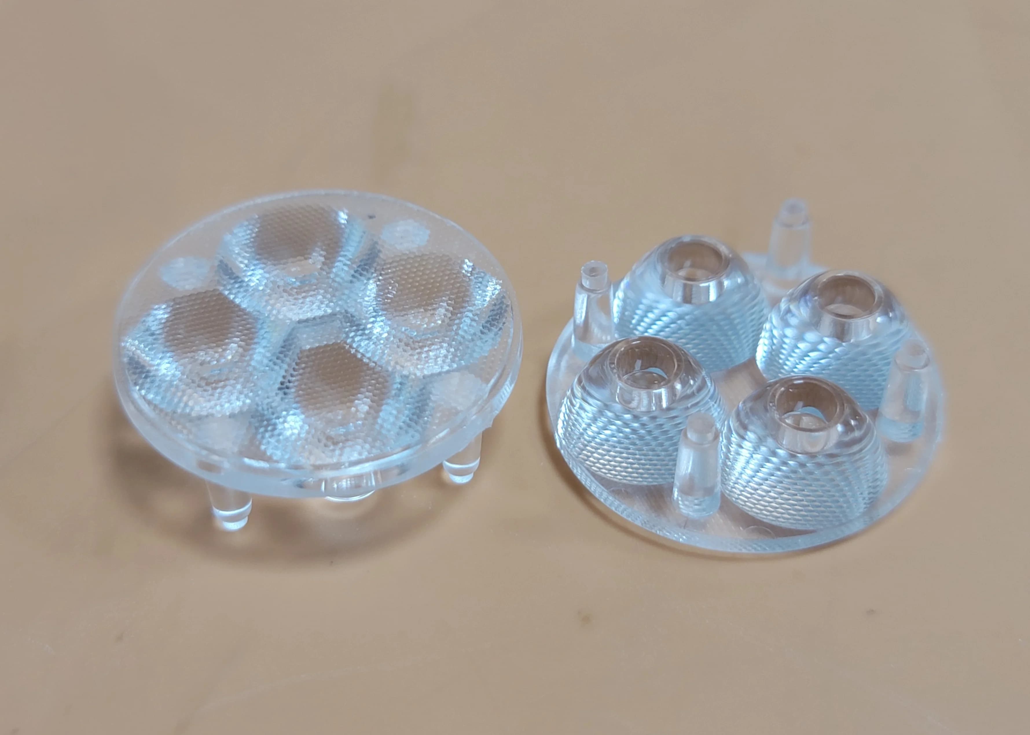 XLamp ®   Lentilles LED XP/XT Diamètre 25 mm 4 en 1 Lentilles LED, 10 à 60 degrés, SST20 SMD 3030 35
