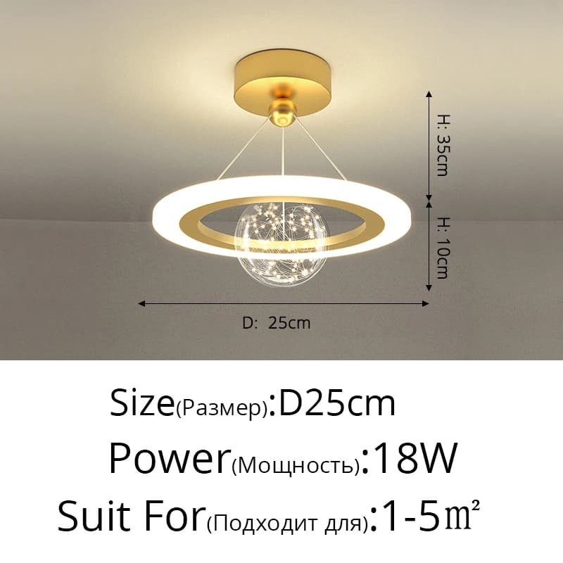 Nordique moderne LED lustre suspension lampe pour chambre salle à manger salon Loft vestiaire plafon