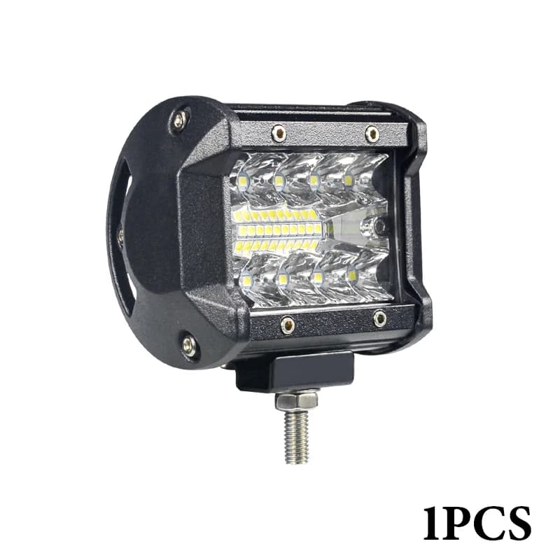 Voiture LED lumière de travail dosettes 3000K 6000K DRL conduite lumière auxiliaire pour tout-terrai