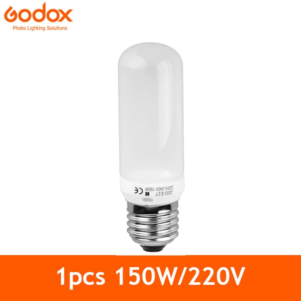 Godox E27 150W 250W lampe de modélisation ampoule d'éclairage pour Flash de Studio DE300 DE400 SK300