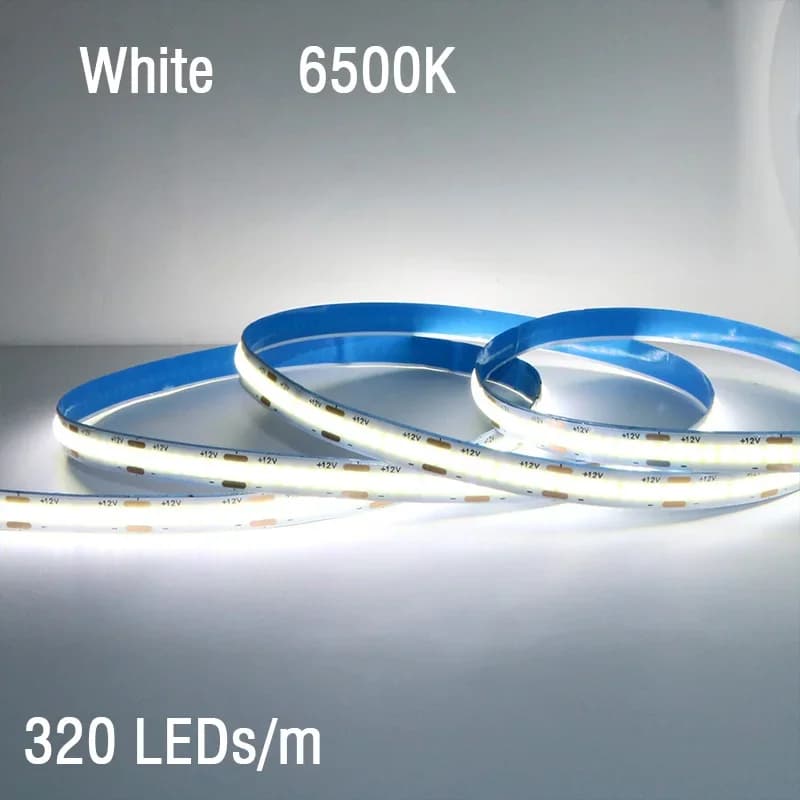 Barre lumineuse LED COB douce pour la maison, blanc chaud, grain rouge, vert, bleu glace, doré, jaun