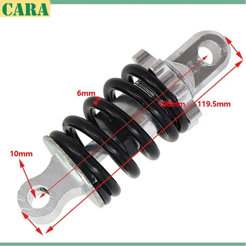 Amortisseur réglable à ressort hydraulique pour vélo, trottinette électrique et skateboard, type sus
